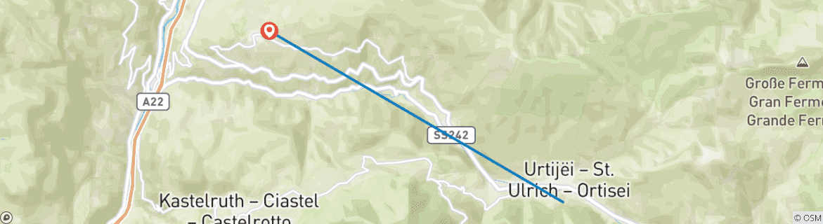 Imagen de un mapa que muestra la ruta del circuito