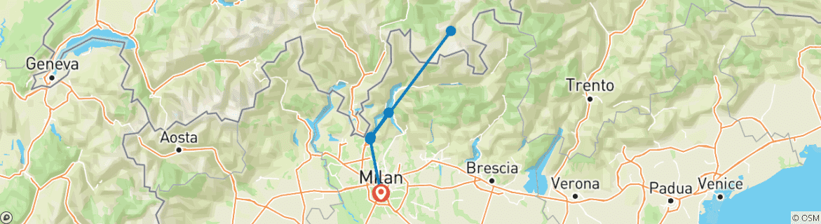 Imagen de un mapa que muestra la ruta del circuito