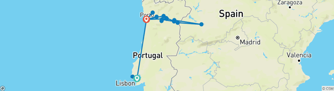 Imagen de un mapa que muestra la ruta del circuito