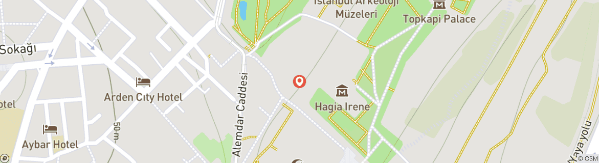 Karte von Istanbul | Nur für Frauen