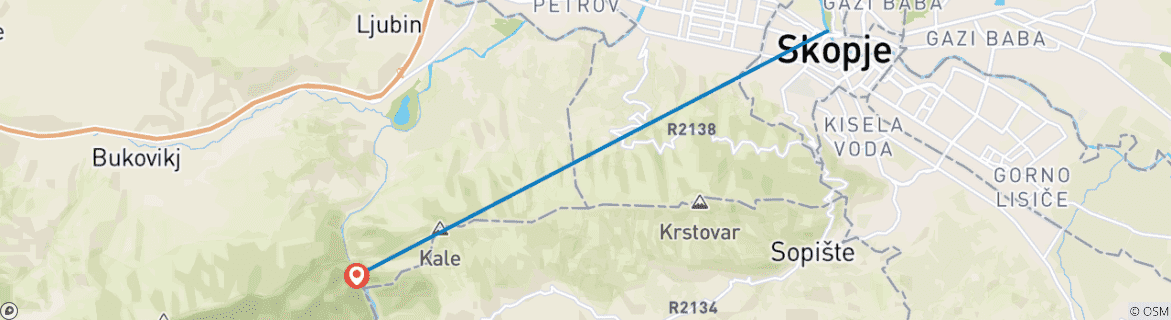 Imagen de un mapa que muestra la ruta del circuito