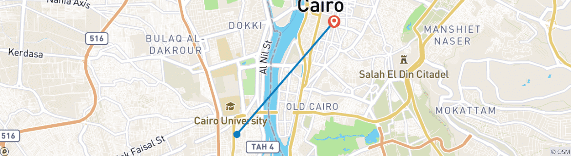 Imagen de un mapa que muestra la ruta del circuito