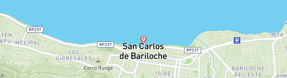 Carte du circuit Argentine : Bariloche en 3 jours
