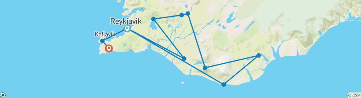 Imagen de un mapa que muestra la ruta del circuito
