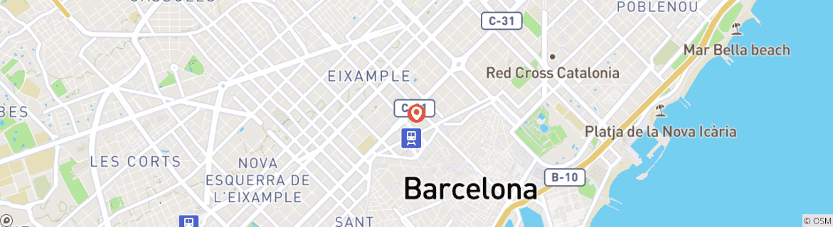 Imagen de un mapa que muestra la ruta del circuito