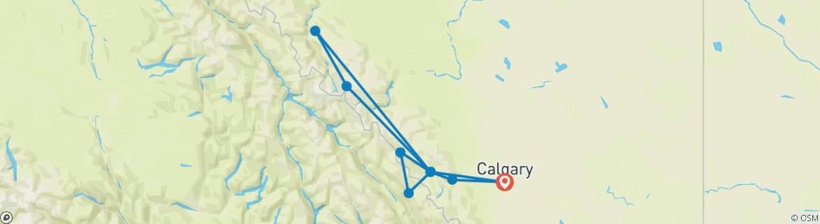 Imagen de un mapa que muestra la ruta del circuito