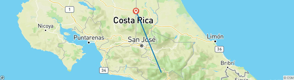 Imagen de un mapa que muestra la ruta del circuito