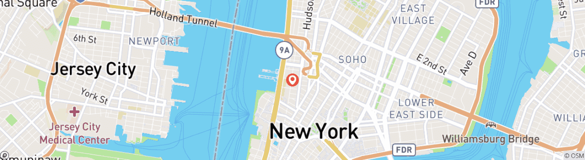 Mapa de La magia de las fiestas en Nueva York