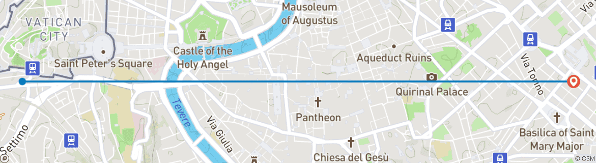 Imagen de un mapa que muestra la ruta del circuito