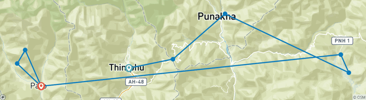 Imagen de un mapa que muestra la ruta del circuito