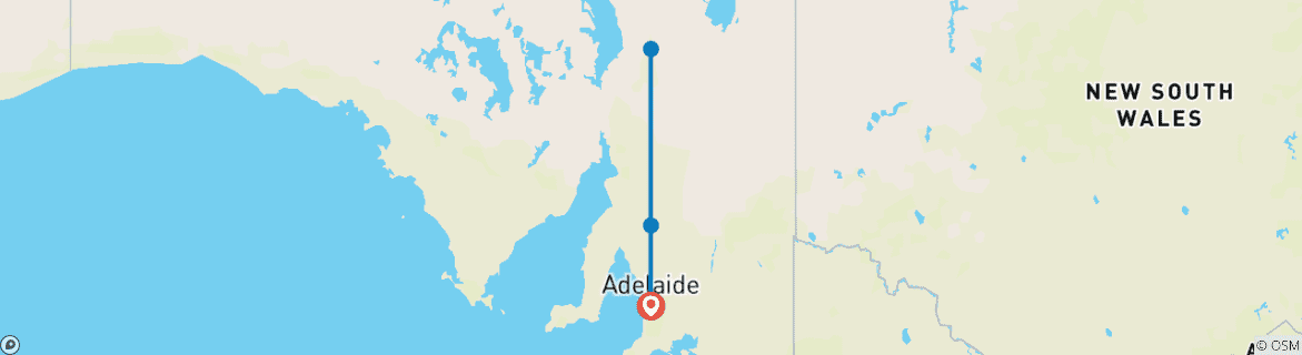 Imagen de un mapa que muestra la ruta del circuito