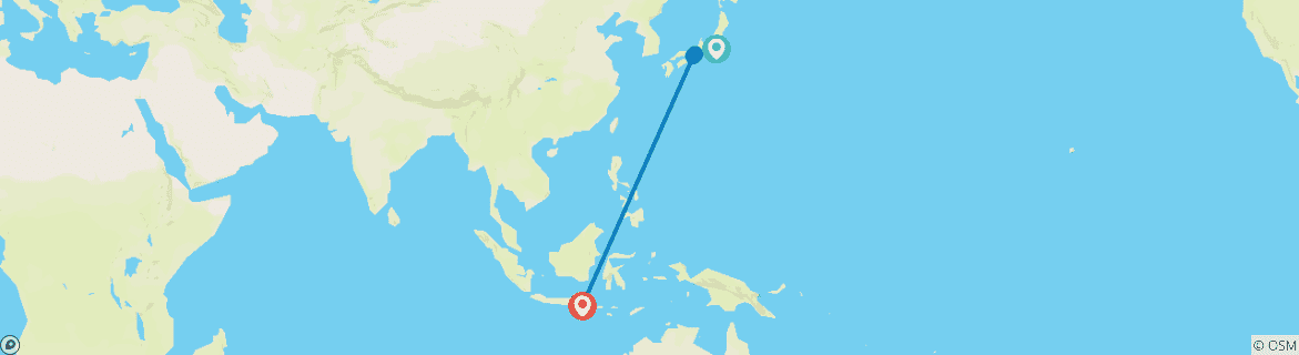 Imagen de un mapa que muestra la ruta del circuito