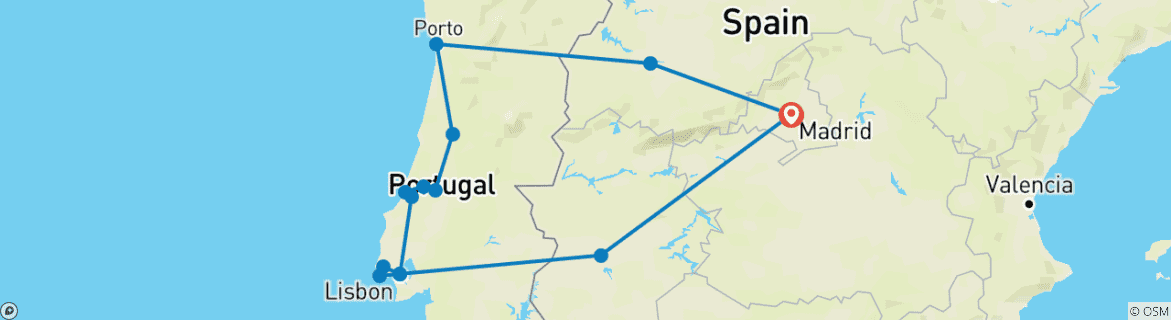Imagen de un mapa que muestra la ruta del circuito