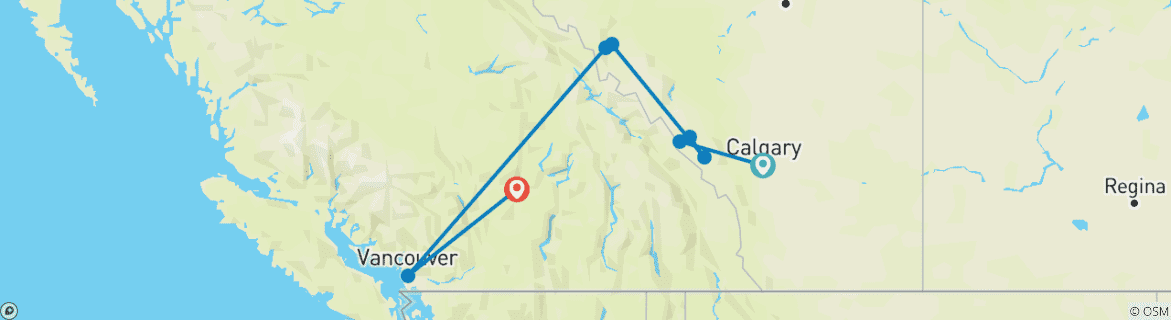 Imagen de un mapa que muestra la ruta del circuito