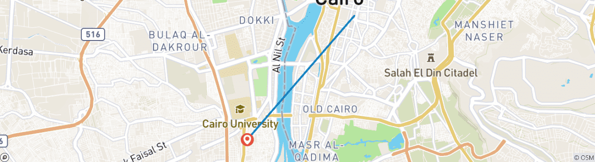 Imagen de un mapa que muestra la ruta del circuito