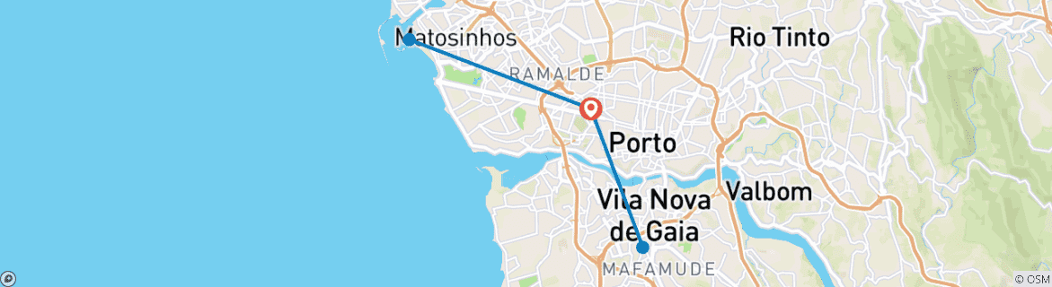 Imagen de un mapa que muestra la ruta del circuito