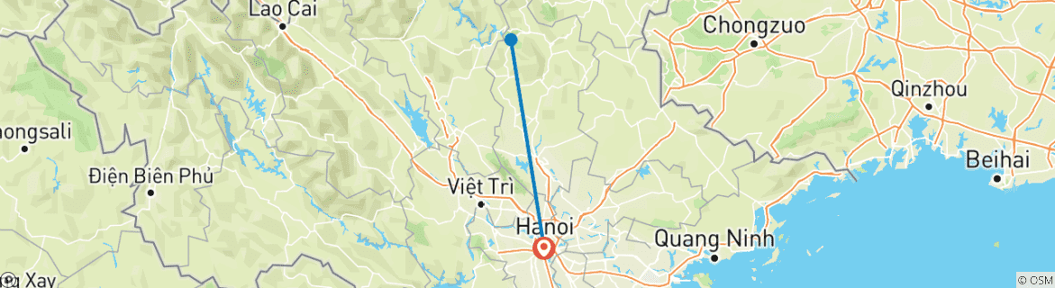 Imagen de un mapa que muestra la ruta del circuito