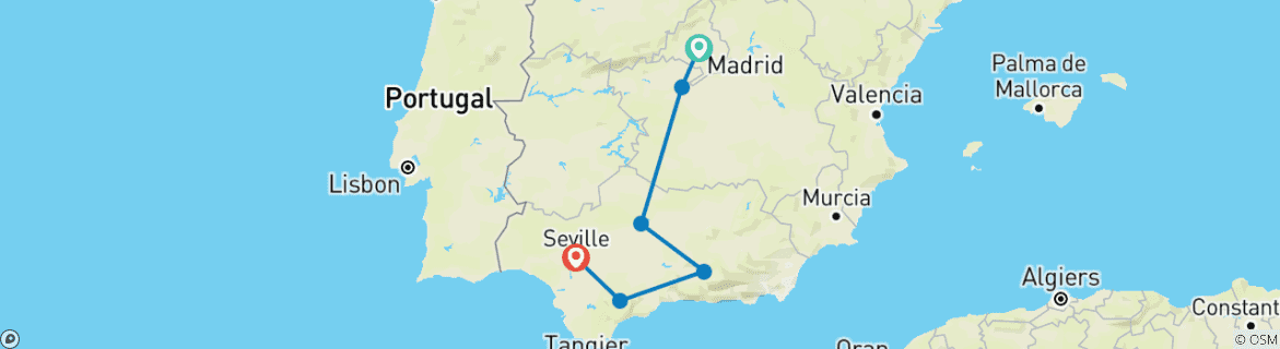 Kaart van Reizen: Ontdek Spanje National Geographic