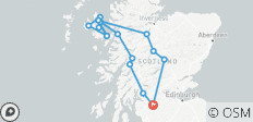 Au départ de Glasgow : circuit de 3 jours sur l\'île de Skye - 18 destinations
