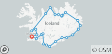  Island im Detail mit Nordlichter - 9 Tage - 26 Destinationen 