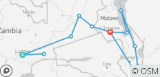 Zambia y Malawi \"Ruta de Livingstone\" - 13 destinos