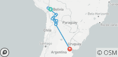 Das Beste von Bolivien und Argentinien - 11 Destinationen