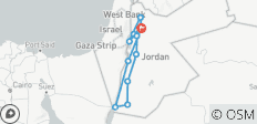 Highlights of Jordan - 12 destinations