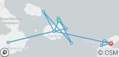 Completo - Santa Cruz, Isabela y San Cristóbal 8D/7N con Tintoreras - 13 destinos