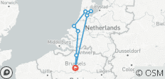 Los tesoros del norte pasando por Holanda y Bélgica - 8 destinos