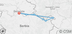  Serbia Cycling Holiday - from Belgrade - 6 destinations 