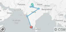 L\'Inde du Nord avec Mumbai et le Kerala serein - 11 destinations