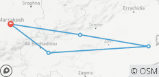 Marrakech, Sahara et Gorges - 4 jours - 5 destinations