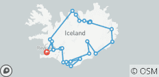 8 jours - Circuit de l\'anneau routier de l\'Islande - 26 destinations