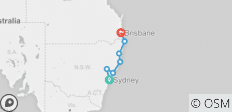  Sydney to Brisbane Adventure - 7 destinations 