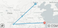 Circuit de 11 jours en Chine pour observer les pandas : Petit groupe et hôtels de haute qualité, entrées incluses - 4 destinations