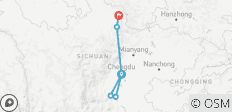 Maßgeschneiderte China Chengdu Tour mit Jiuzhaigou & Pandas, täglicher Start & privater Guide - 6 Destinationen