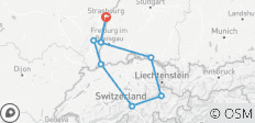 Une croisière exceptionnelle à travers les plus belles régions de trois pays différents (croisière de port à port) - 9 destinations