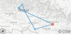 Annapurna Zonsopgang Trek met Wildlife Tour - 8 bestemmingen
