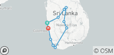 L\'essence culturelle du Sri Lanka - 11 destinations