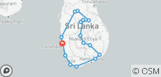 The Supreme Tour Of Sri Lanka (15 Days ) Upgrade to Private Tour Available - 16 destinations