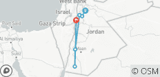 \"Jordan Express: In fünf Tage von Amman zum Toten Meer\" - 7 Destinationen