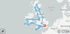  Britain and Ireland Panorama (19 Days) - 31 destinations 