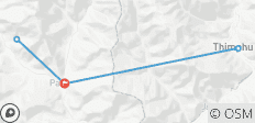Une fenêtre sur le Bhoutan : circuit privé de 4 jours à Paro, Thimphu et au Nid du Tigre - 5 destinations