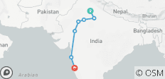  Delhi to Goa - 7 destinations 