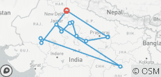 Gouden Driehoek Tour met Rajasthan en Varanasi - 15 bestemmingen