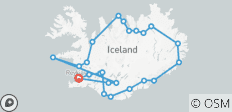  8 Day - Ultimate Iceland Highlight Hitter - 24 destinations 