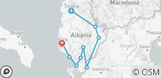 Cycle Tour In Albania - UNESCO 10 Day Tour - 9 destinations