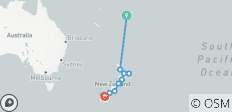 Highlights of New Zealand with Fiji - 13 destinations