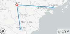 Hanoi - Hoalu -Tamcoc - Baie d\'Halong 5 jours/4 nuits - 5 destinations