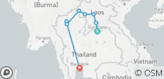 De Laos al norte de Tailandia: arrozales y rutas en bici